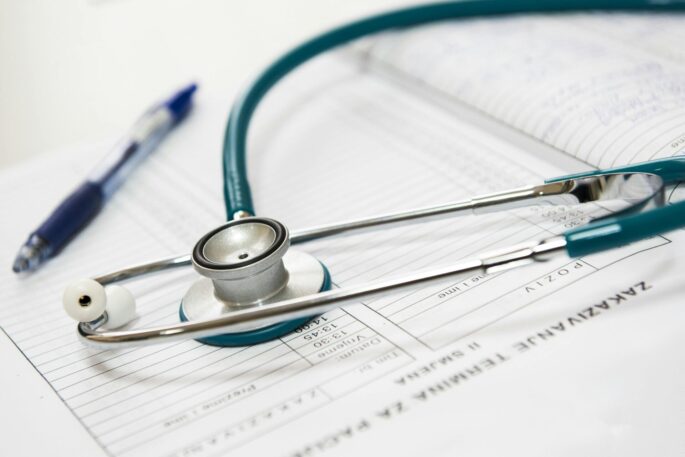 providing support for an intellectually disabled man about healthcare A close up picture of a stethoscope